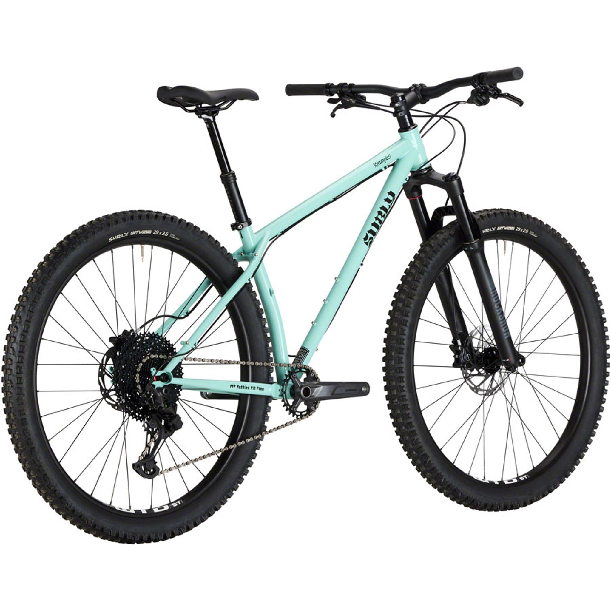 Krampus Front Suspension Bike - Blue Oyster Coat