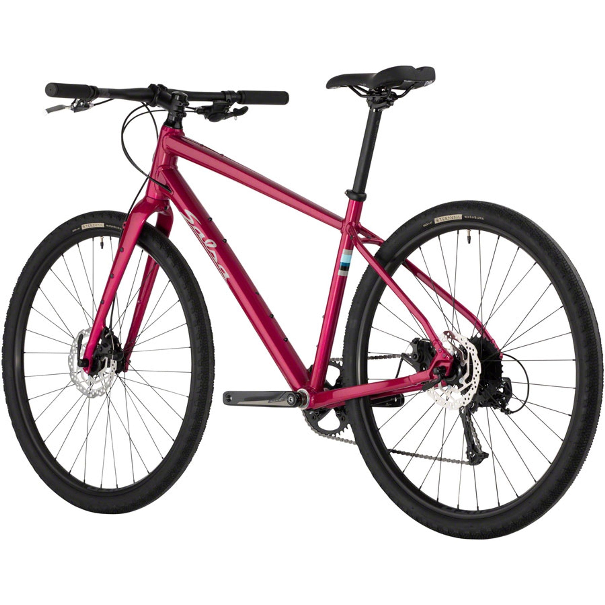 Journeyer Flat Bar Acolyte 650 Bike - Red