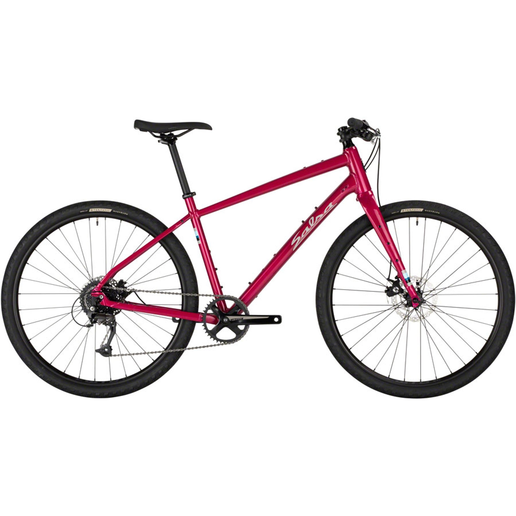 Journeyer Flat Bar Acolyte 650 Bike - Red