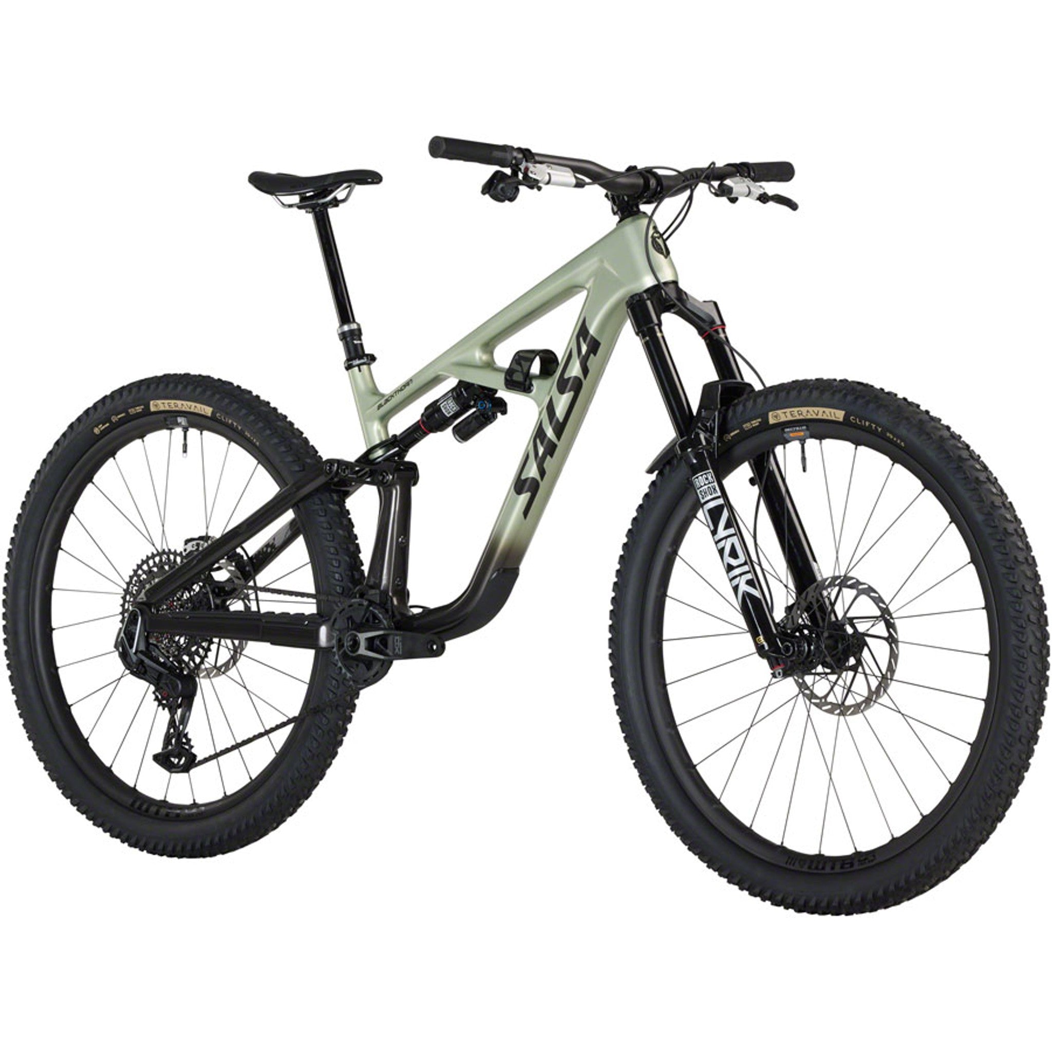 Blackthorn 145 C XO Eagle AXS Transmission Bike - Coffee Black/Sage