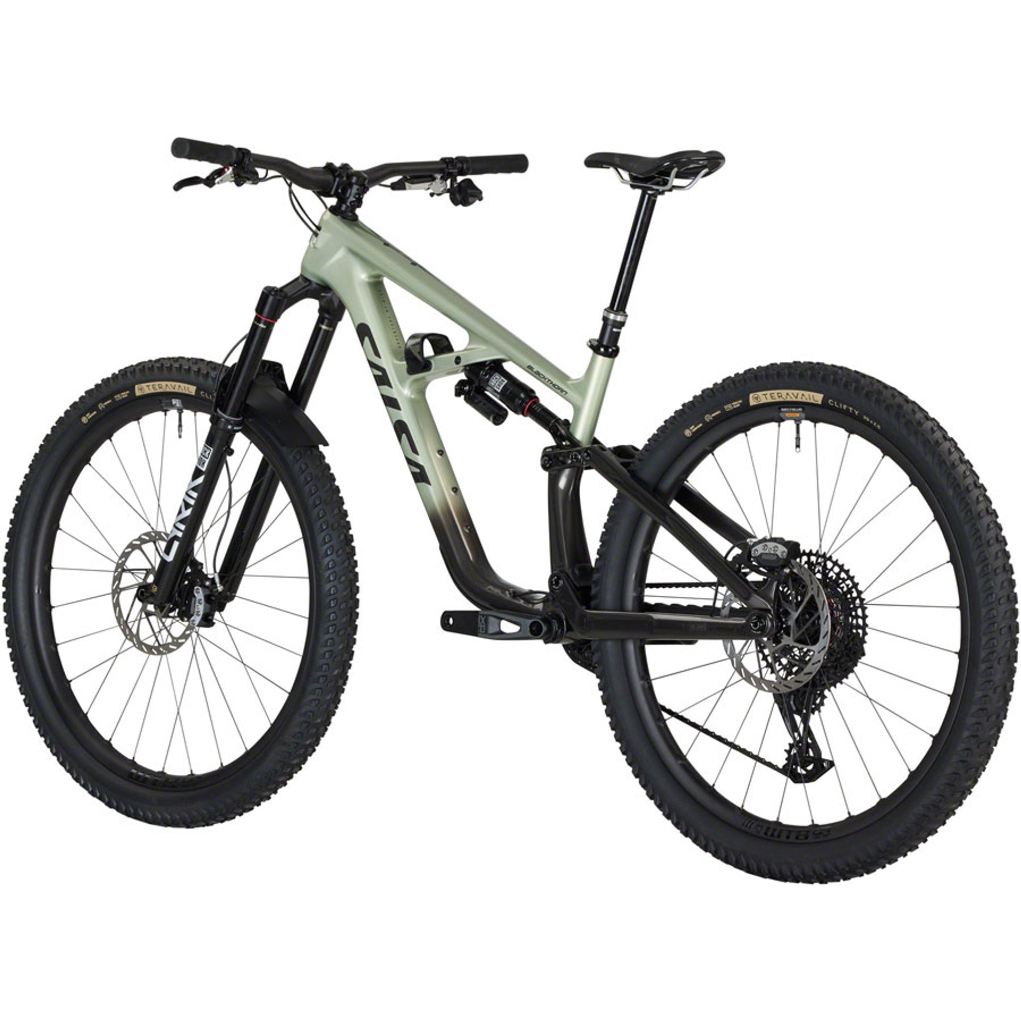 Blackthorn 145 C XO Eagle AXS Transmission Bike - Coffee Black/Sage