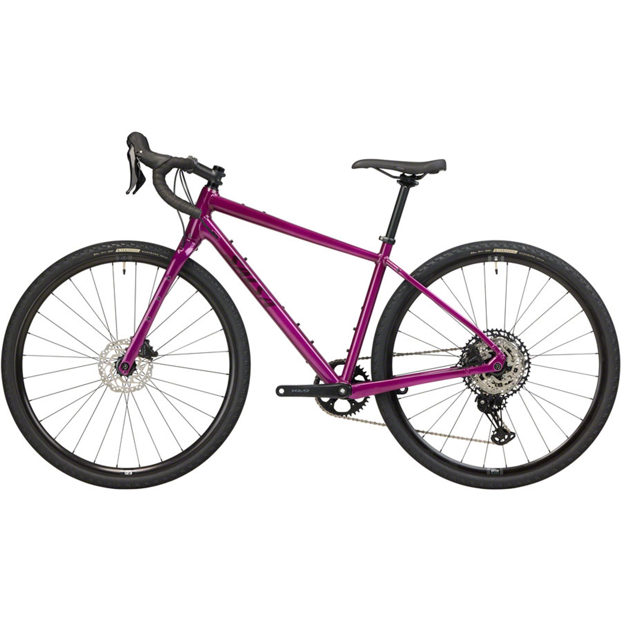 Journeyer GRX 610 1x12 700c Bike - Dark Magenta