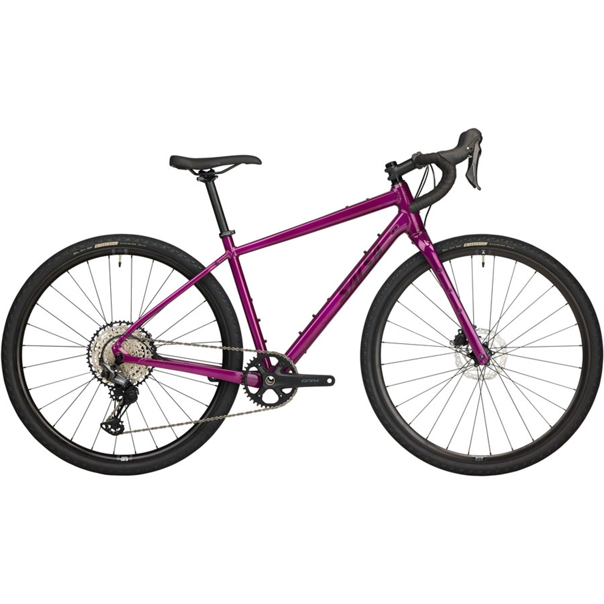 Journeyer GRX 610 1x12 700c Bike - Dark Magenta