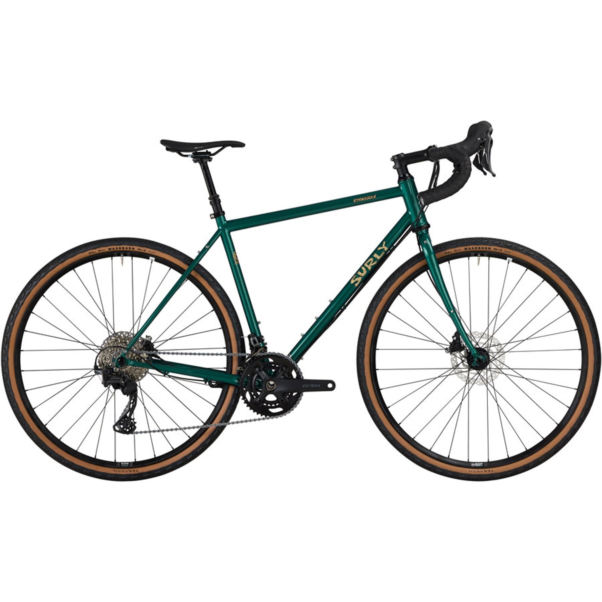 Straggler Bike - 700c, Steel, GRX 610 2x12, Subtropic Algae, 54cm