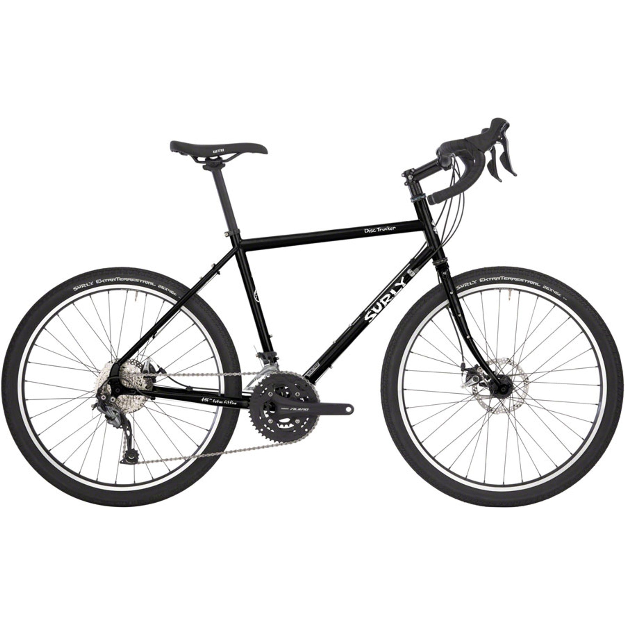 Disc Trucker Bike - Hi-Viz Black 700