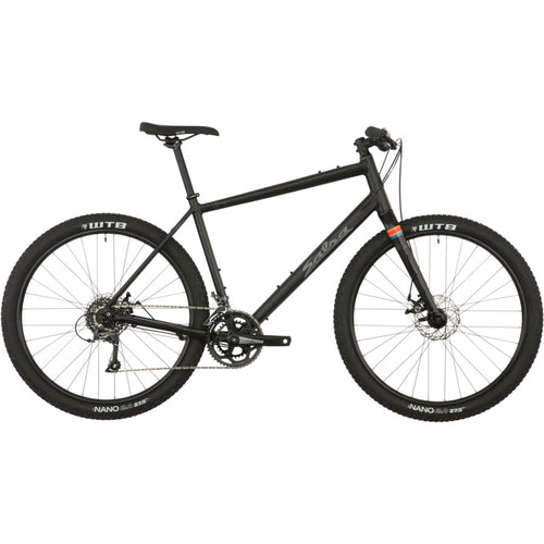 Salsa Journeyman Flat Bar Claris 650 Bike - 650b, Aluminum, Black, X-Small