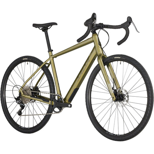 Confluence Apex 1 Drop Bar Ebike - Avocado Green