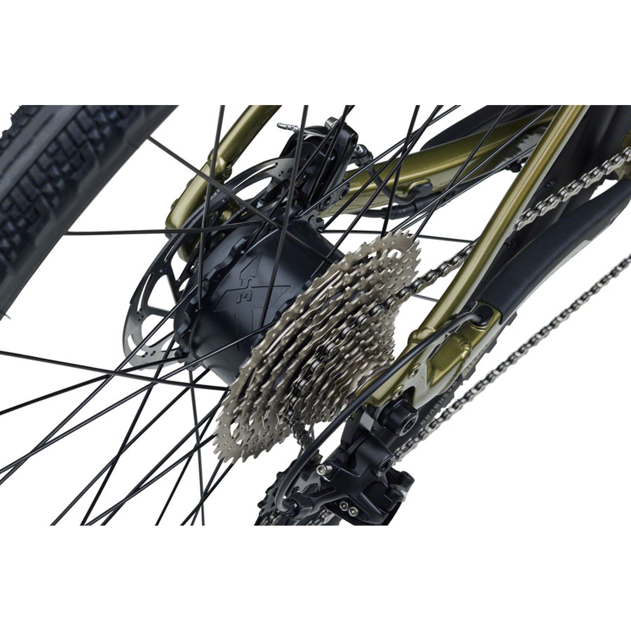 Confluence Apex 1 Drop Bar Ebike - Avocado Green