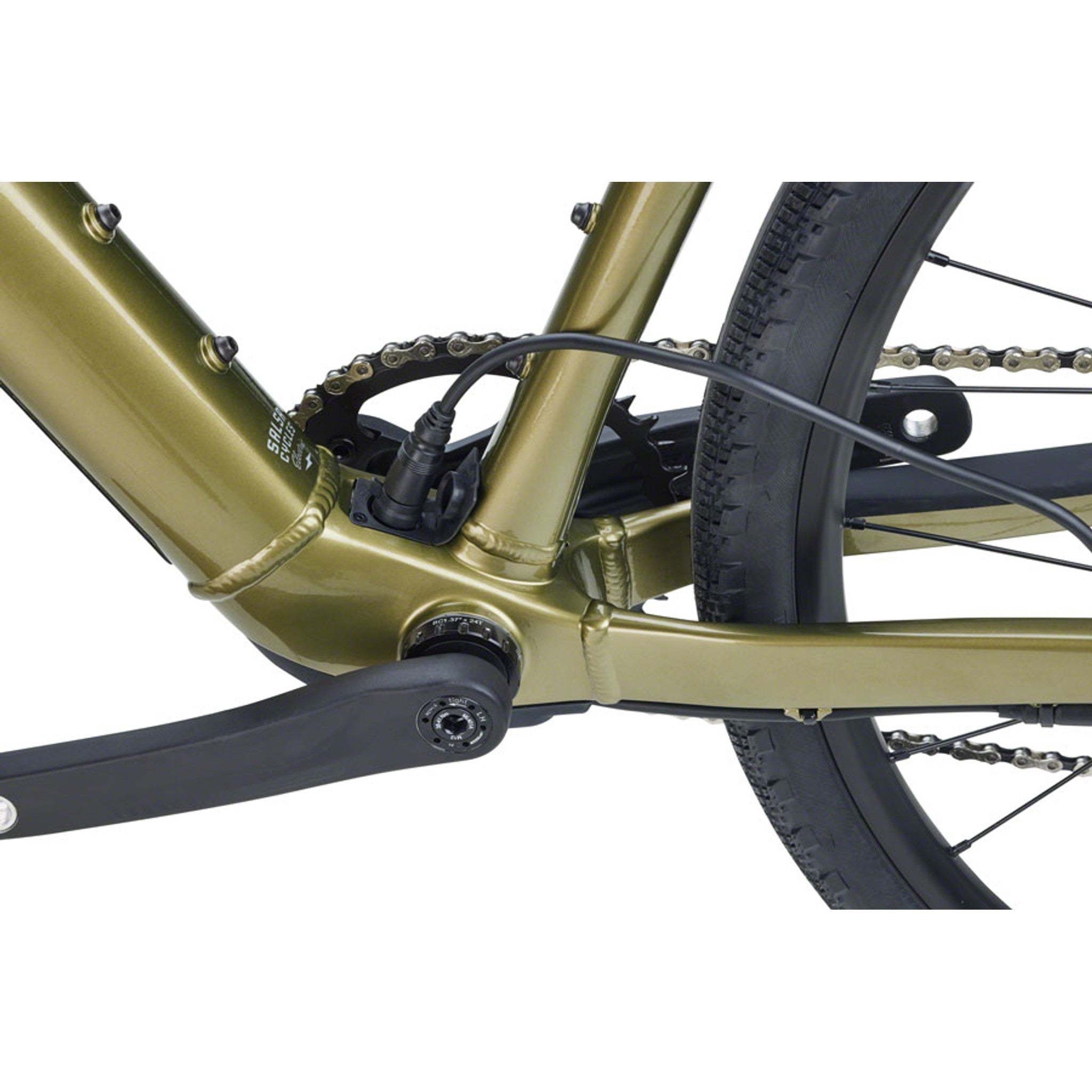Confluence Apex 1 Drop Bar Ebike - Avocado Green