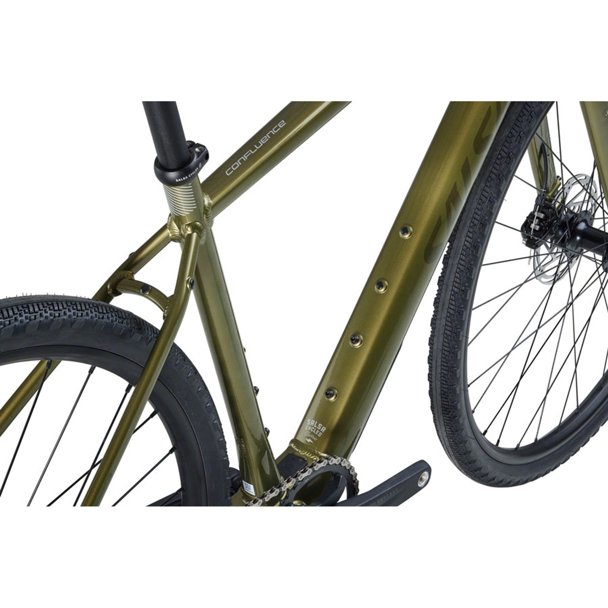 Confluence Apex 1 Drop Bar Ebike - Avocado Green