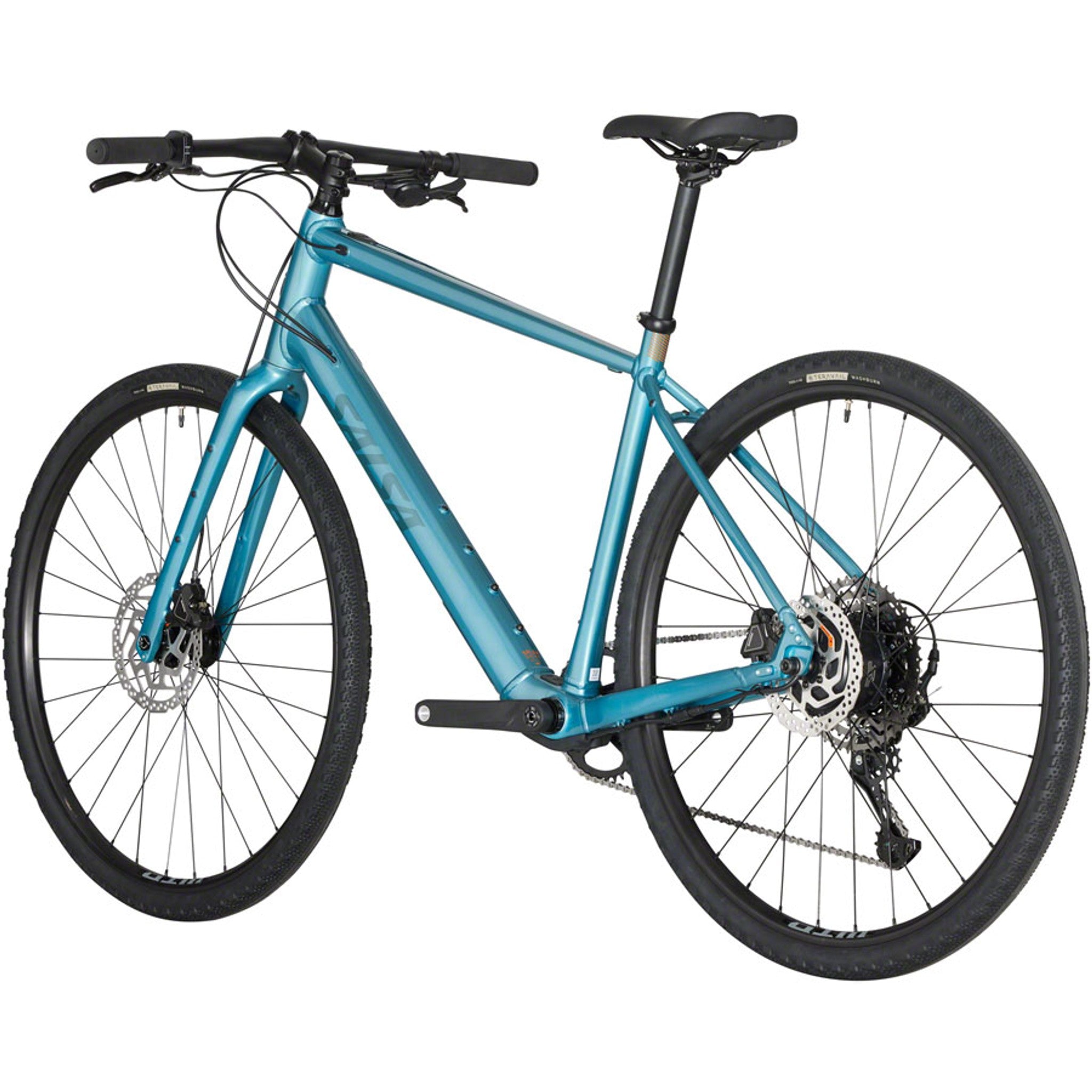 Confluence Cues 11 Flat Bar Ebike - Dark Cyan