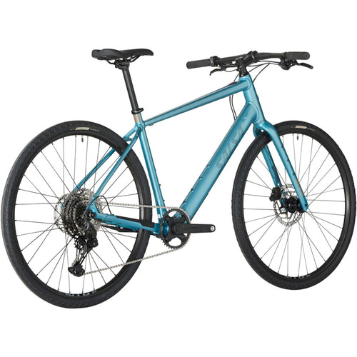 Confluence Cues 11 Flat Bar Ebike - Dark Cyan