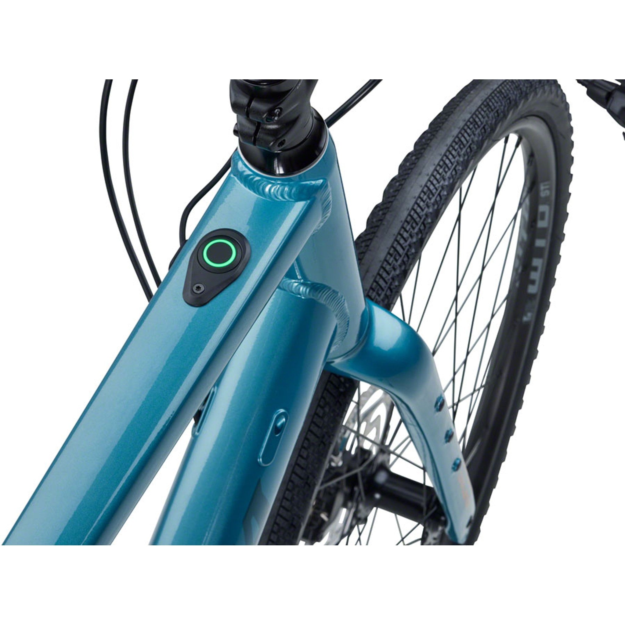 Confluence Cues 11 Flat Bar Ebike - Dark Cyan