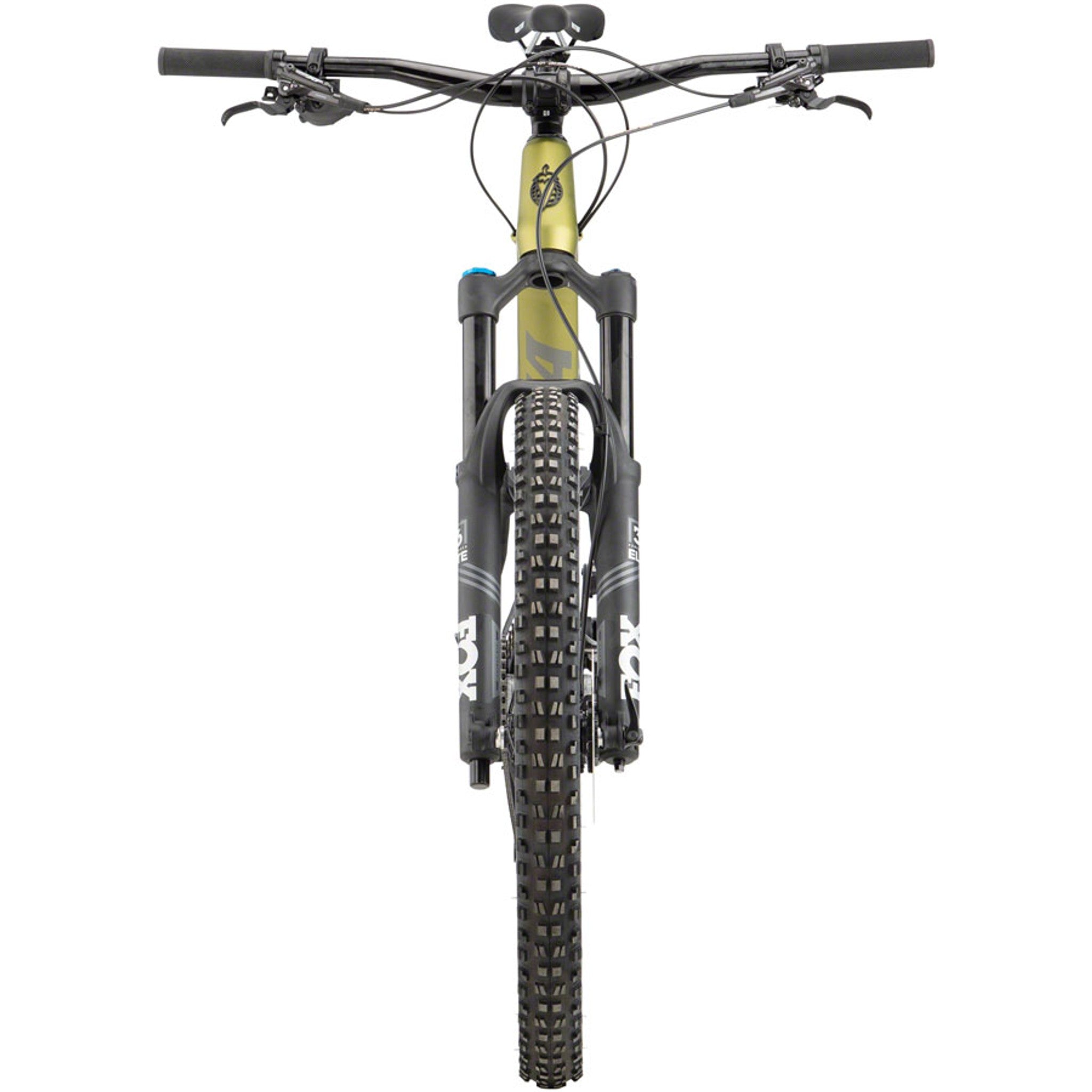 Rustler Carbon XT Bike - 27.5", Carbon, Green/Raw Fade, Small