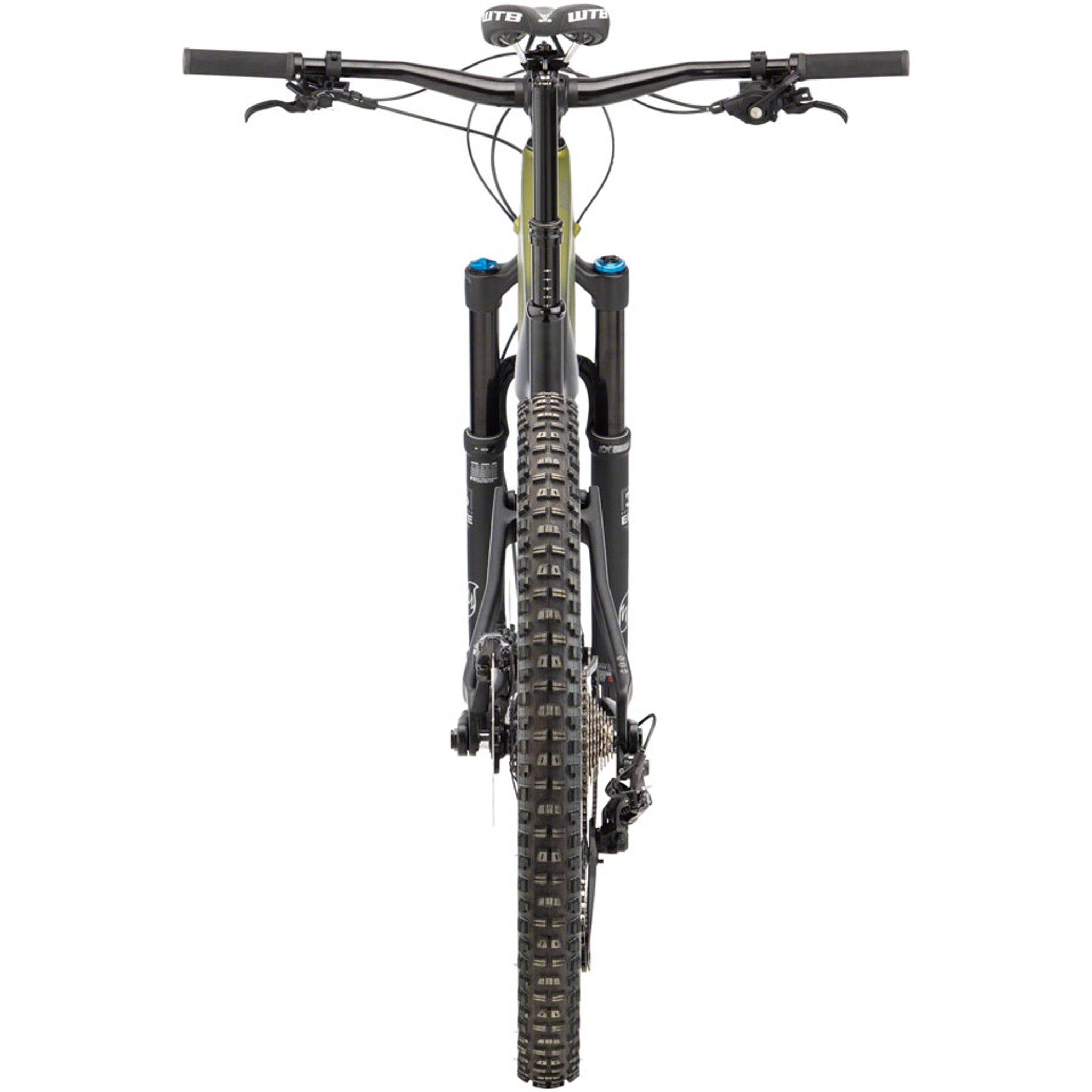Rustler Carbon XT Bike - 27.5", Carbon, Green/Raw Fade, Small