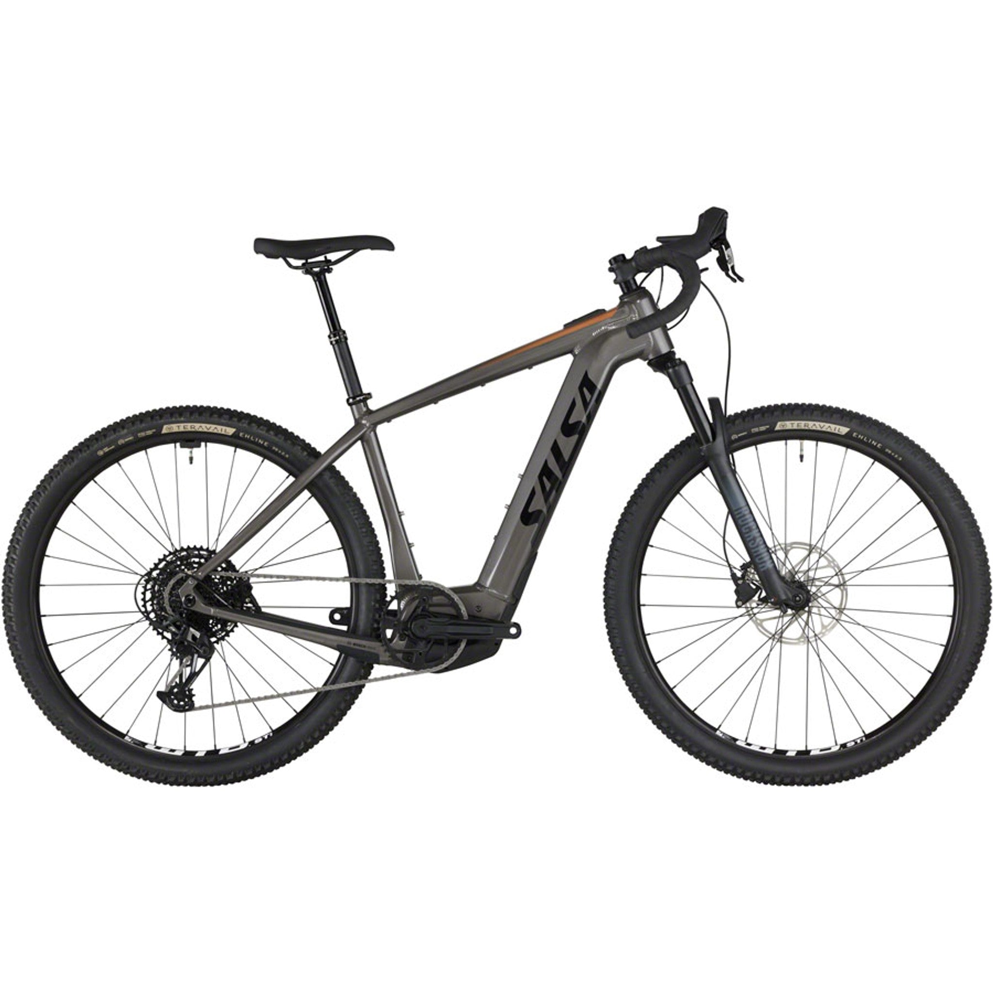 Tributary Apex 1 Front Suspension Ebike - Charcoal