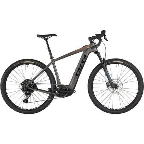 Tributary Apex 1 Front Suspension Ebike - Charcoal