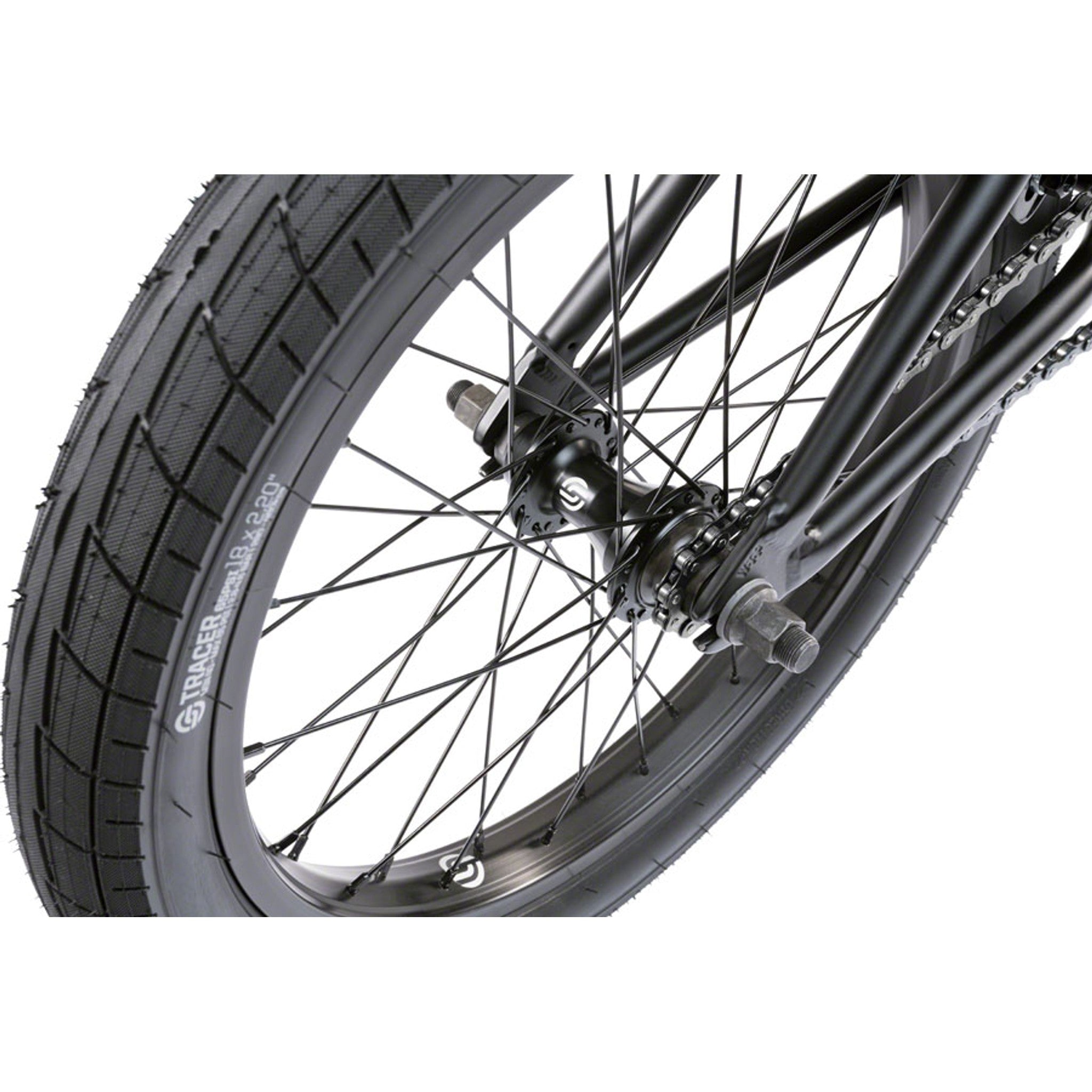 CRS 18" BMX Bike - 18" TT, Matt Black