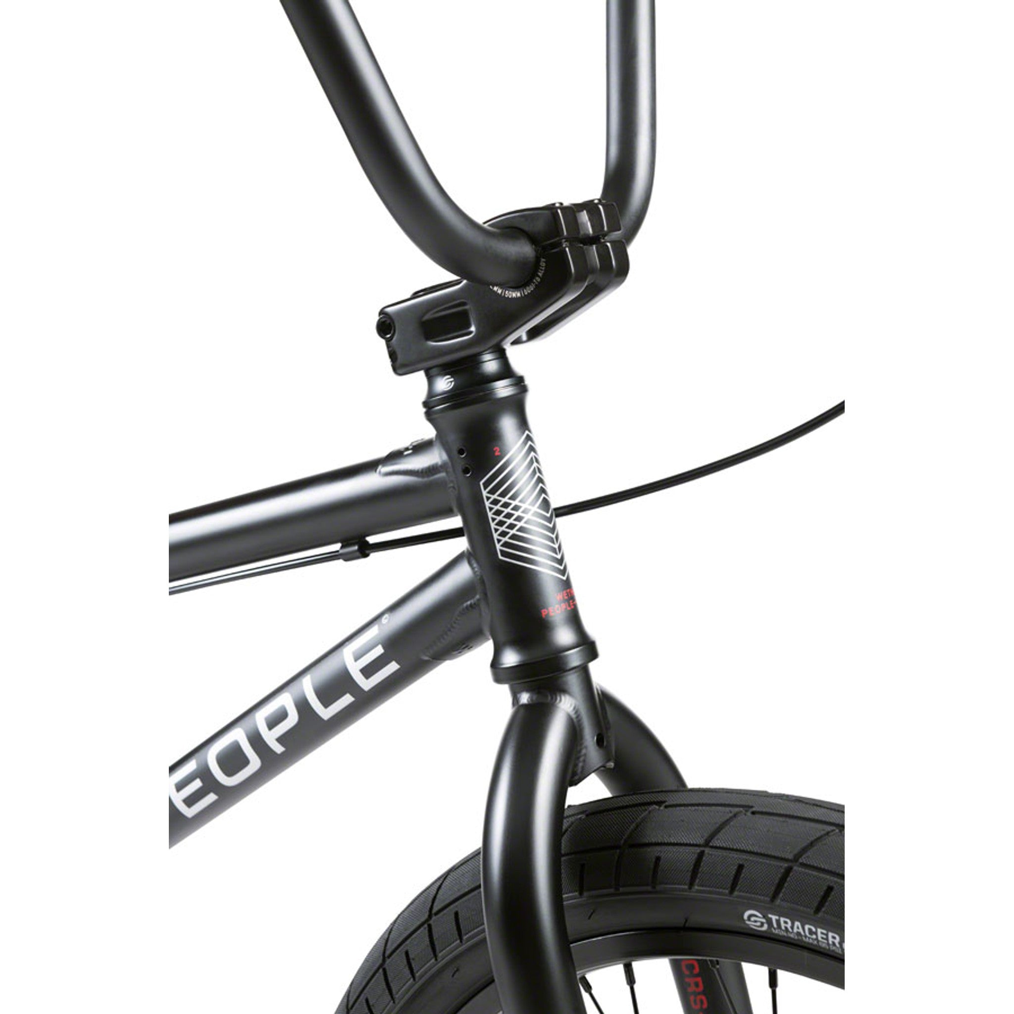 CRS BMX Bike - 20.25" TT, Black