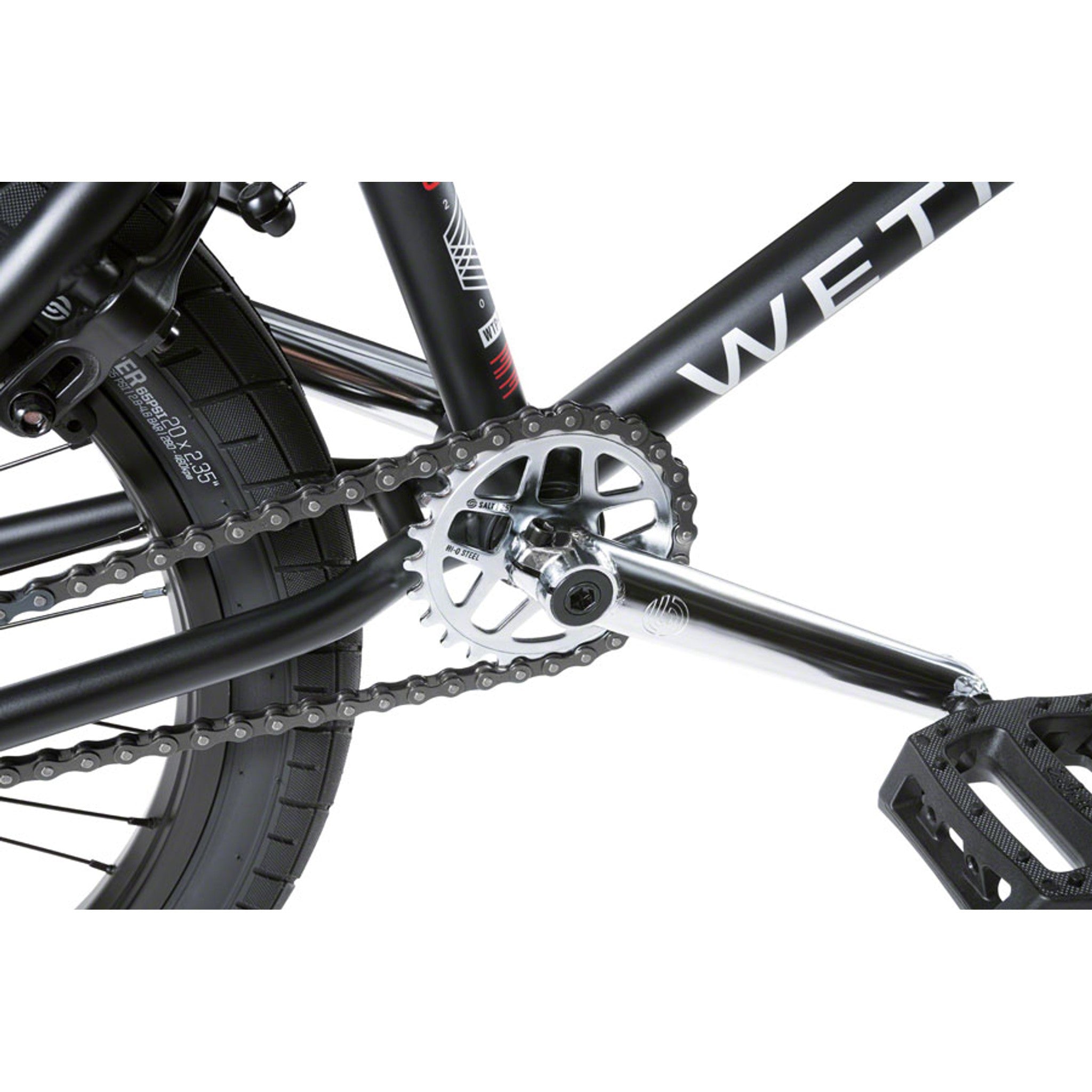 CRS FC BMX Bike - 20.25" TT, Matt Black