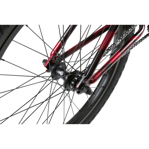 Audio 22" BMX Bike - 21.9" TT, Matt Aqua Red
