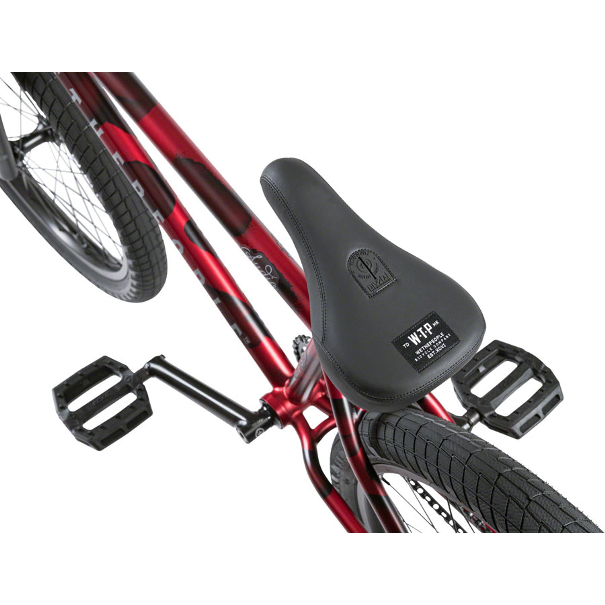Audio 22" BMX Bike - 21.9" TT, Matt Aqua Red