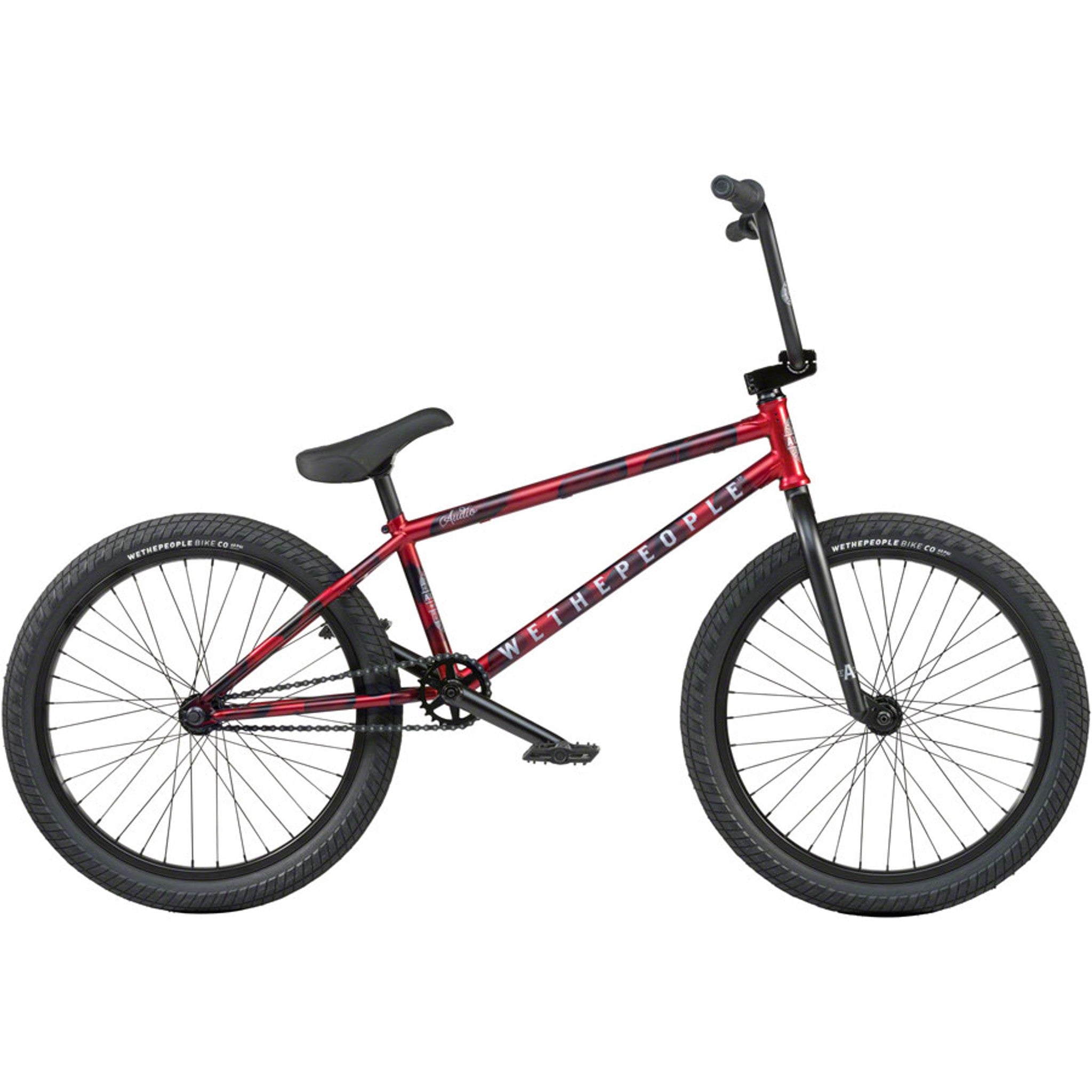 Audio 22" BMX Bike - 21.9" TT, Matt Aqua Red