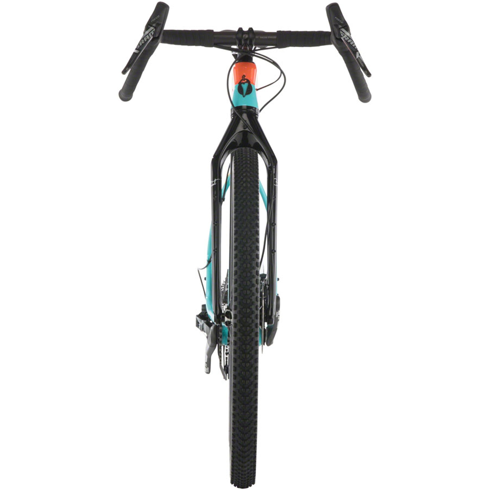 Salsa Cutthroat Force 1 Bike - 29", Carbon, Teal/Orange Fade, X-Large