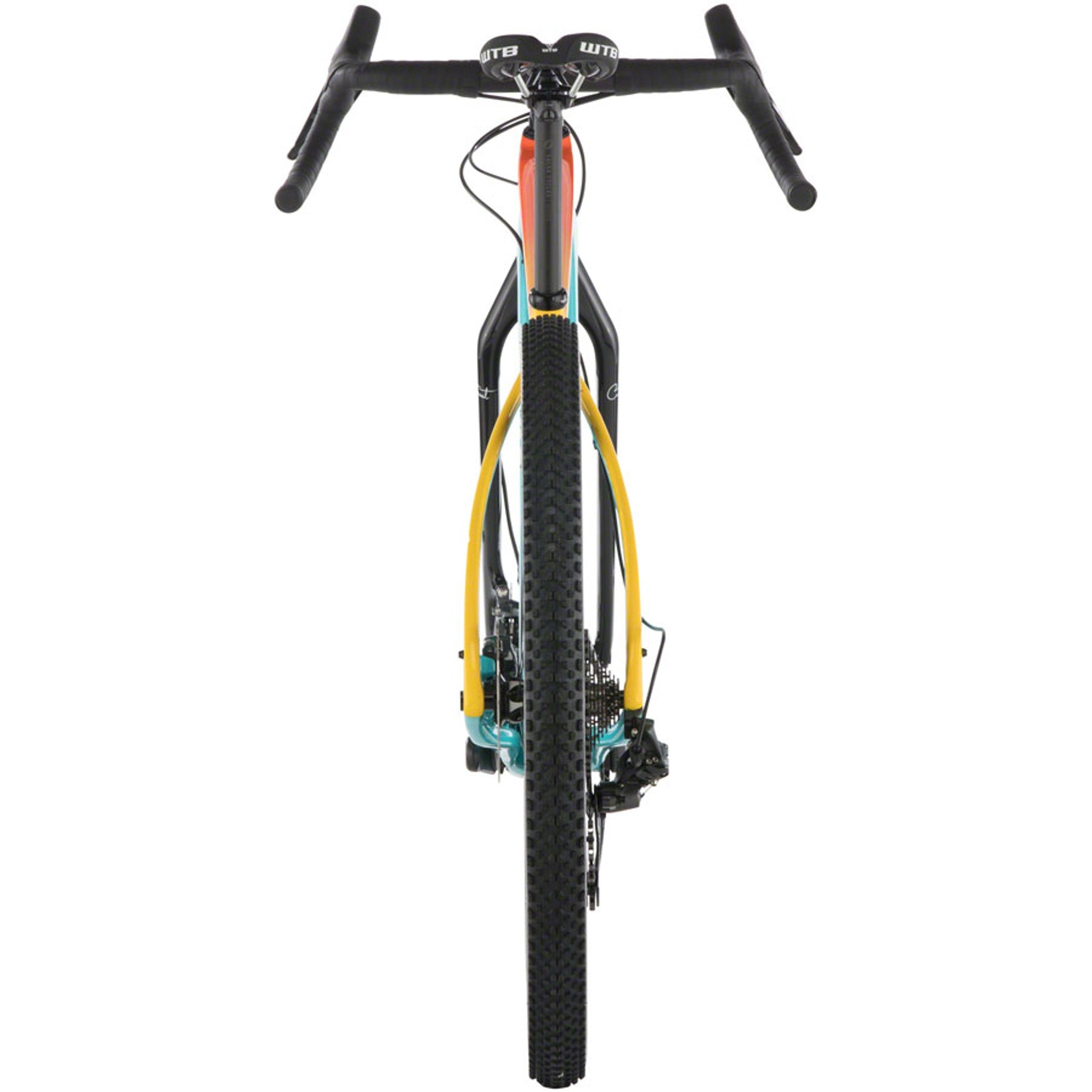 Salsa Cutthroat Force 1 Bike - 29", Carbon, Teal/Orange Fade, X-Large