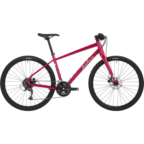 Journeyer Flat Bar Altus 650 Bike - Red