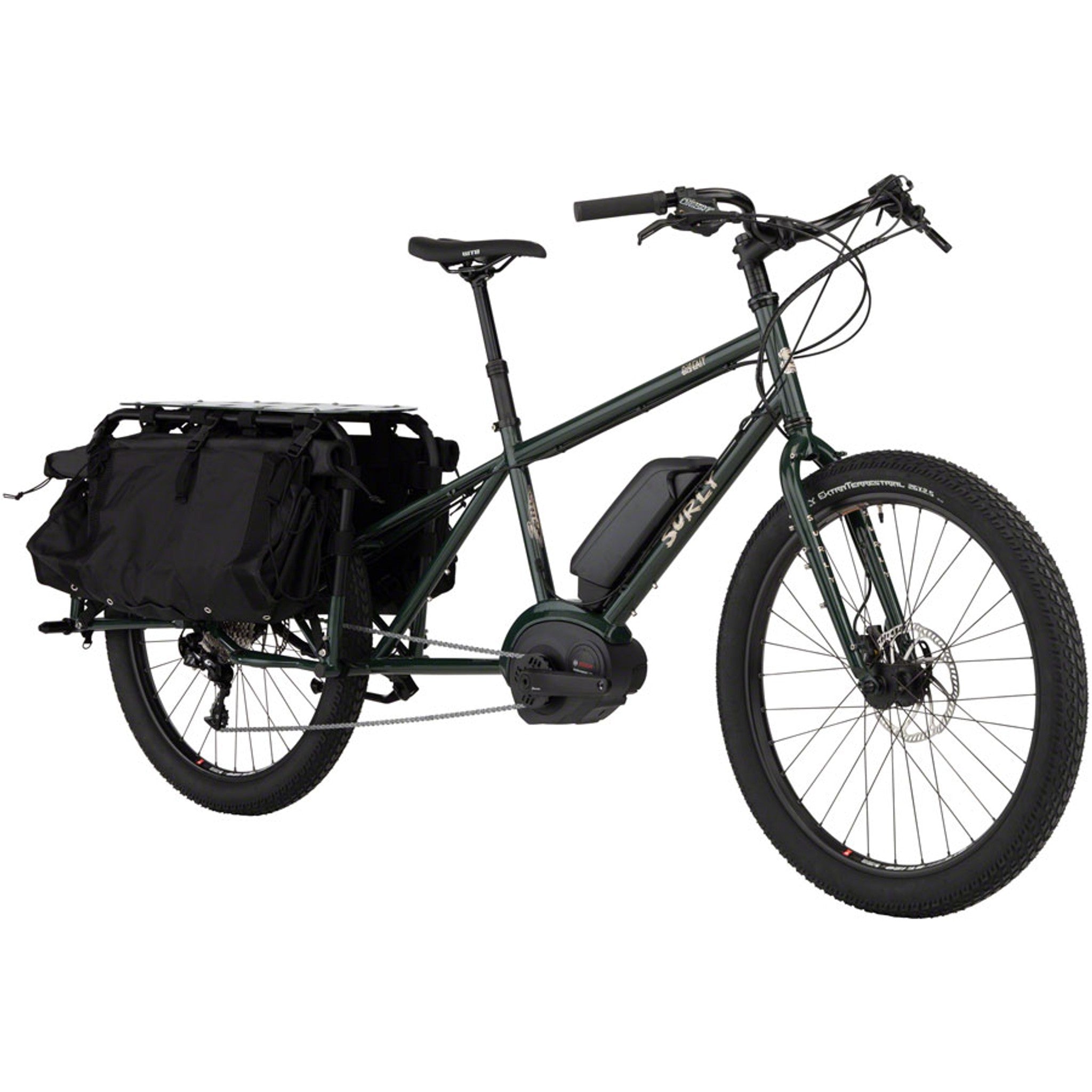 Big Easy Cargo Bike - 26", Steel, Deep Forest Green, Medium