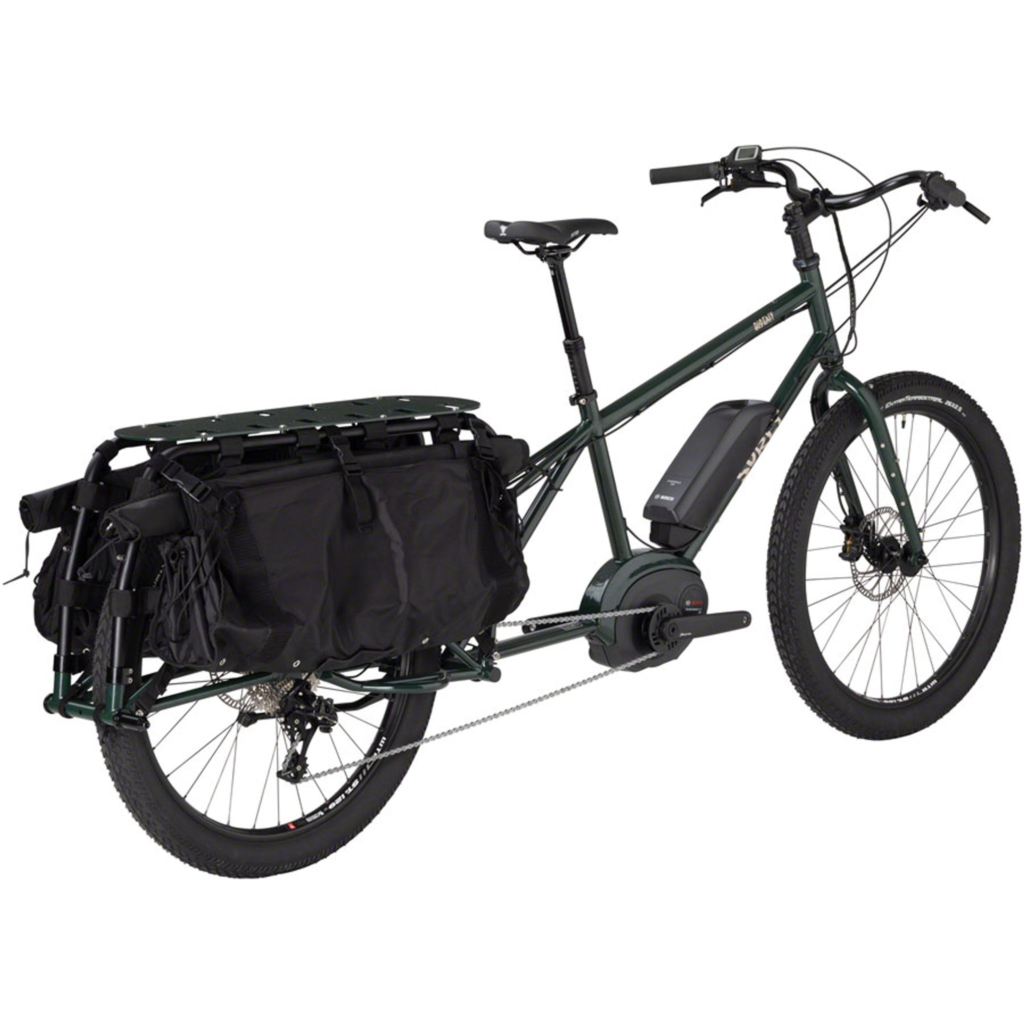 Big Easy Cargo Bike - 26", Steel, Deep Forest Green, Medium