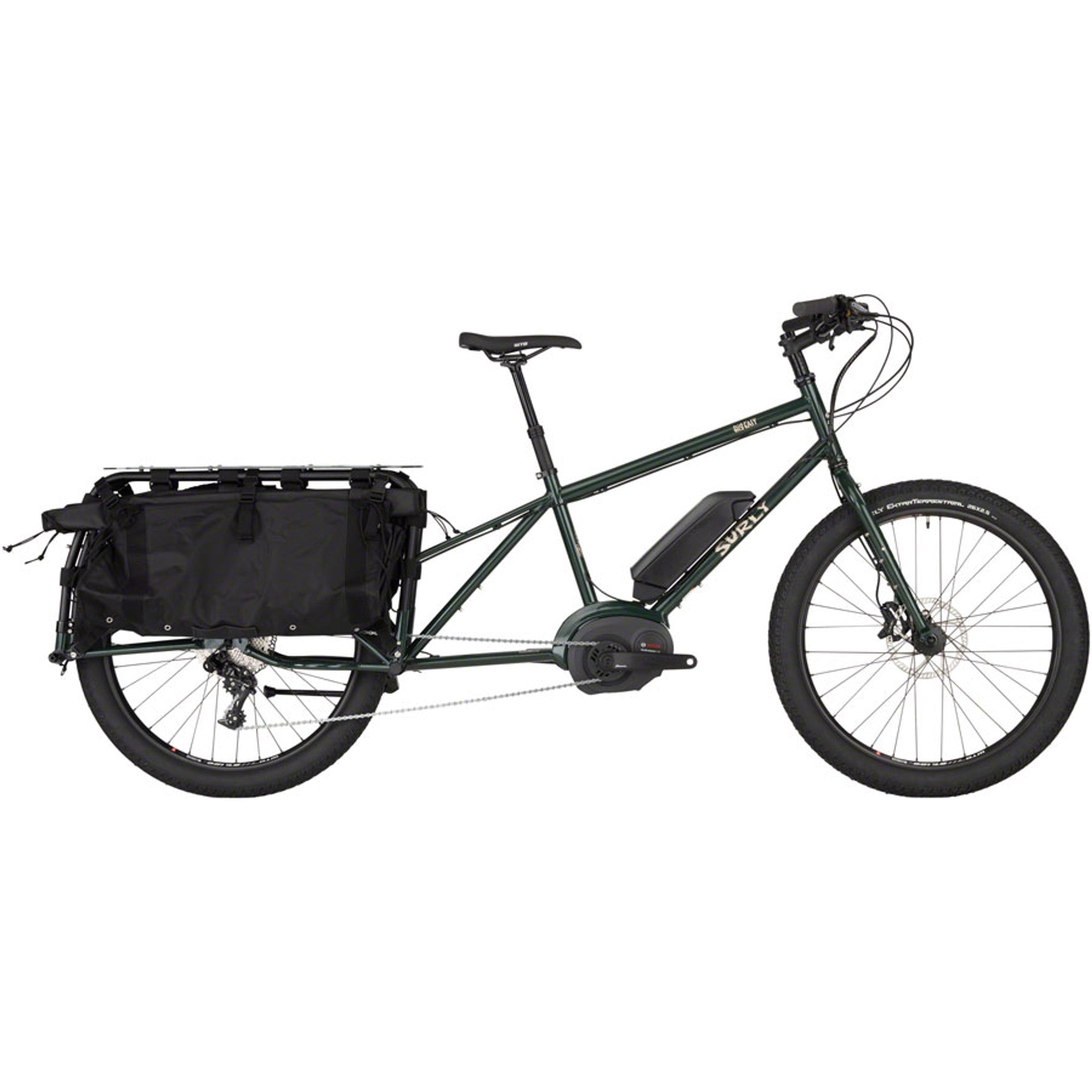 Big Easy Cargo Bike - 26", Steel, Deep Forest Green, Medium