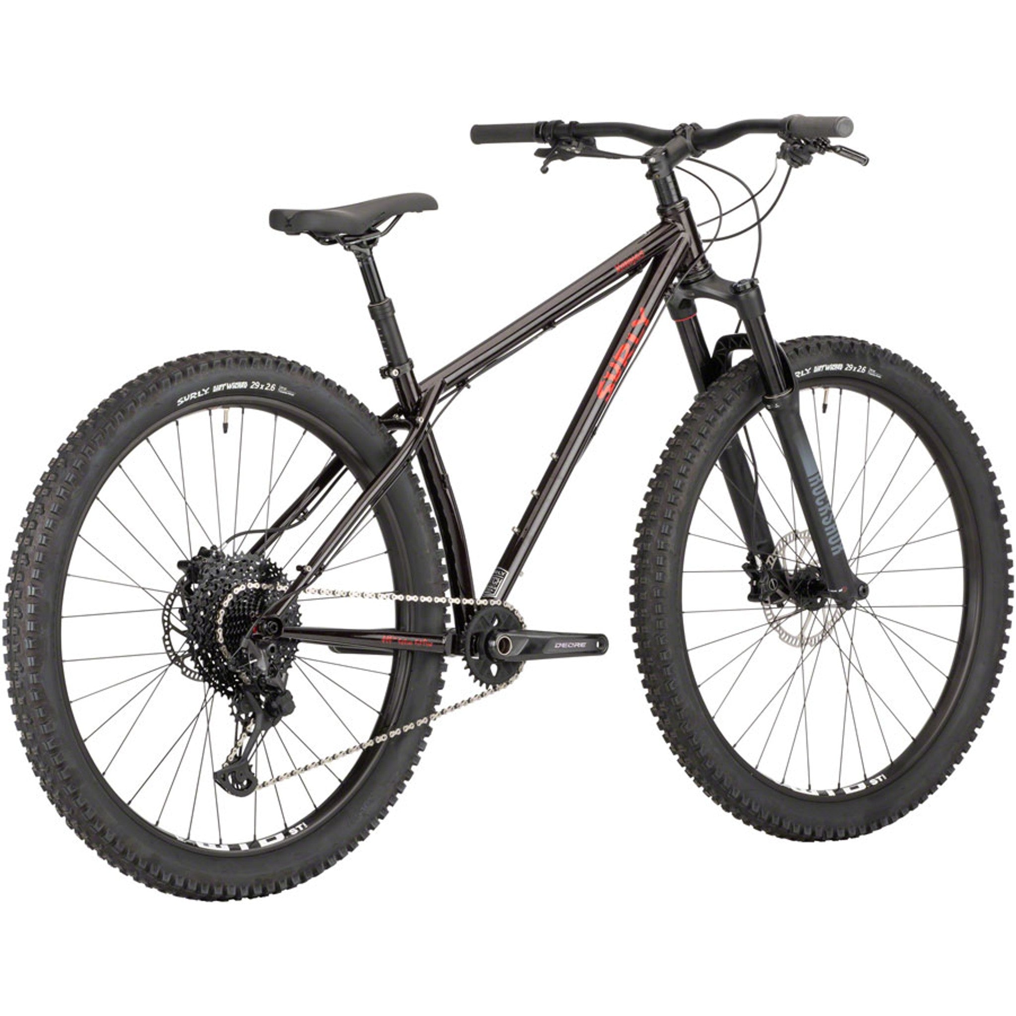 Krampus Front Suspension Bike - 29", Steel, Demonic Sparkle Party, Large