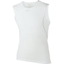 Craft Cool Mesh Super Light Sleeveless Mens Base Layer Top: White 2XL