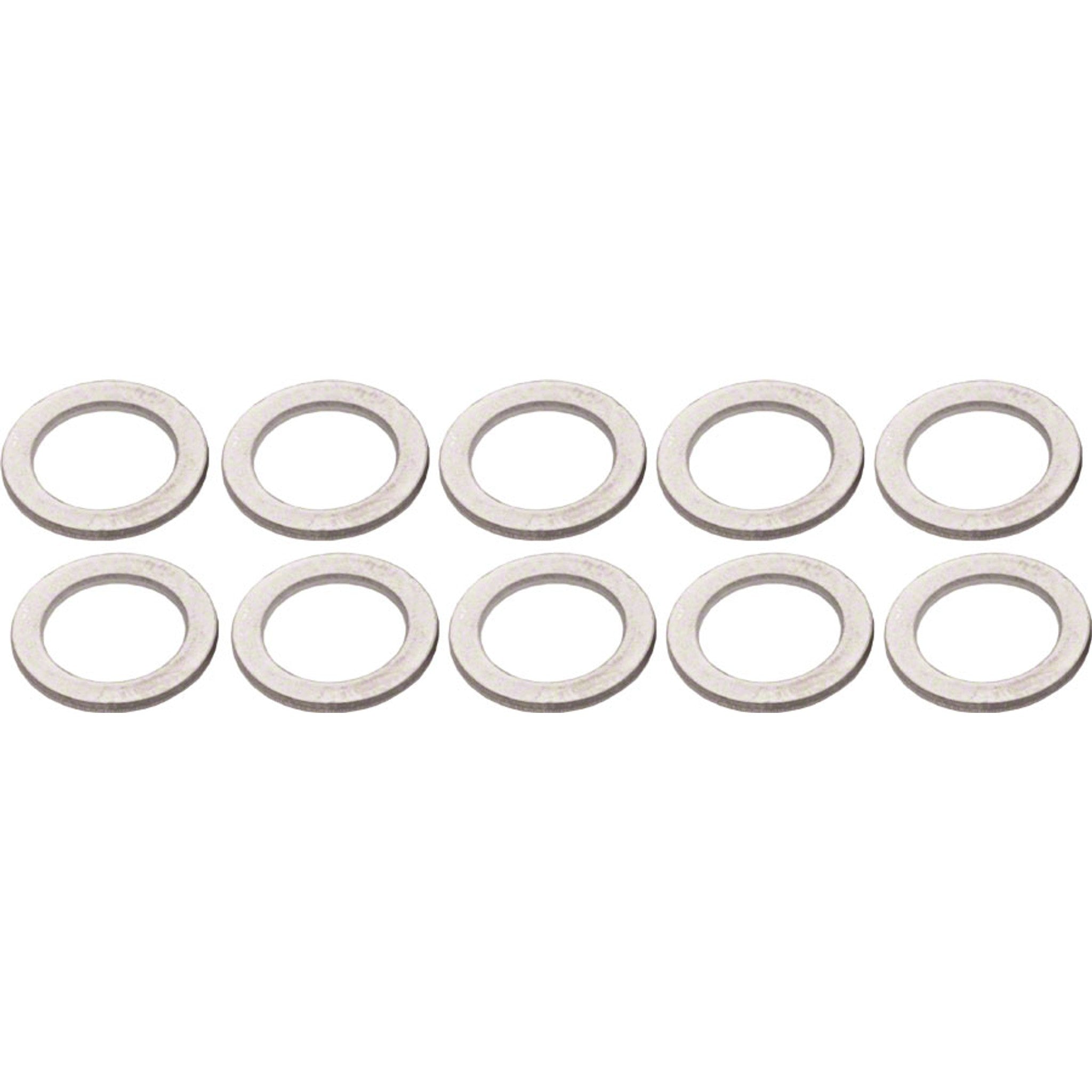 Kalloy 1mm Washers for Seat Binders 8mm ID, Bag of 10