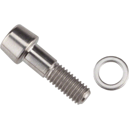 Deda Elementi Titanium Screw and Washer for 35 and Superleggero Stems, M5x16