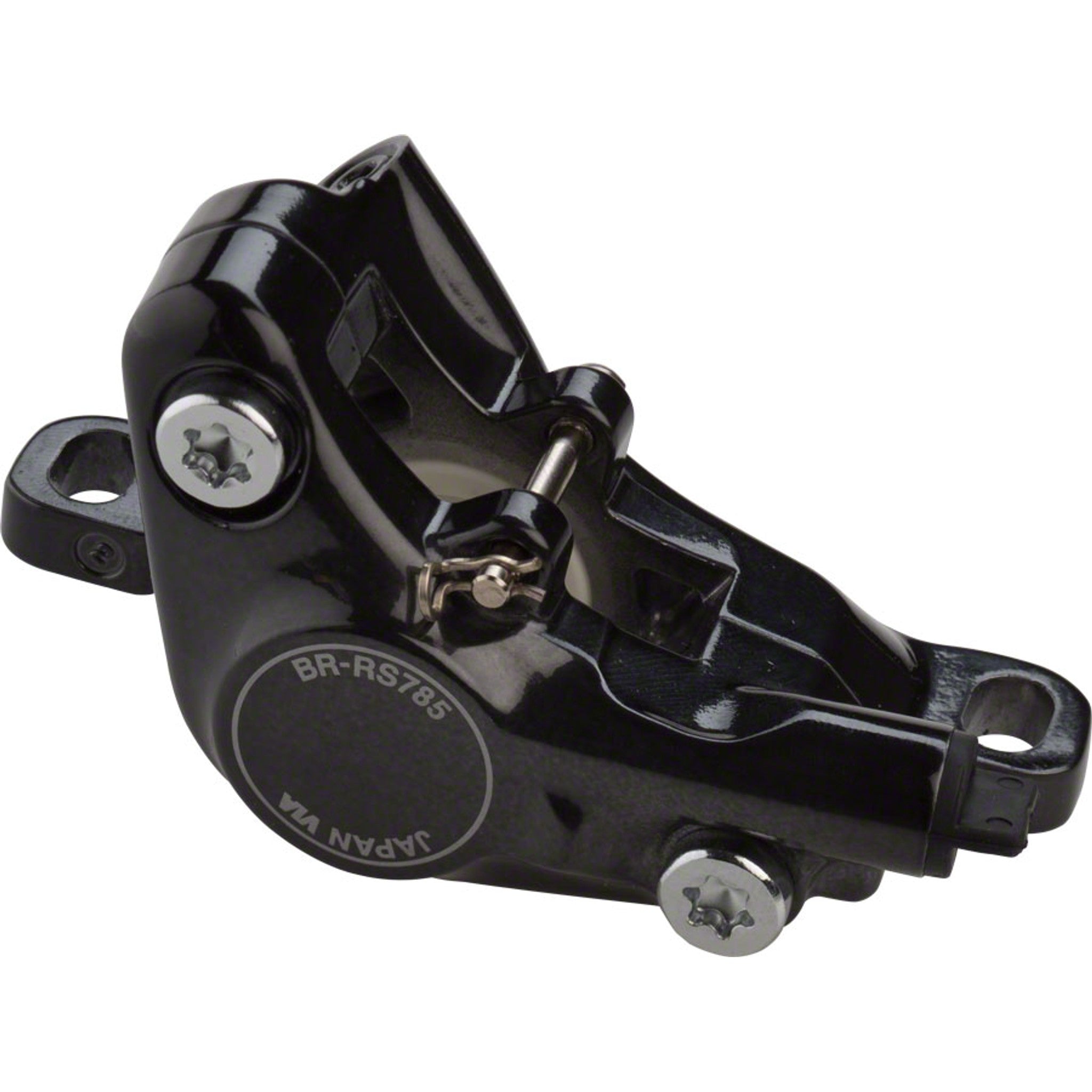 Shimano BR-RS785 Hydraulic Disc Brake Caliper with Resin Pads with Fins, Front or Rear