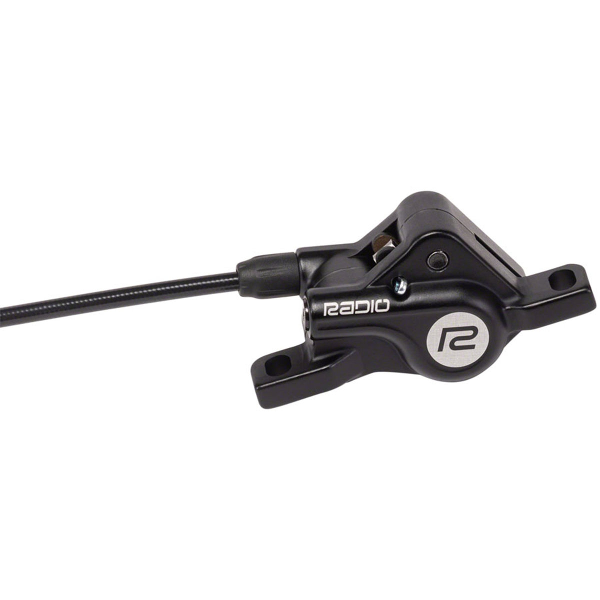Raceline Disc Brake Kit - Hydraulic, 140mm Rotor, Right Hand Lever, Black