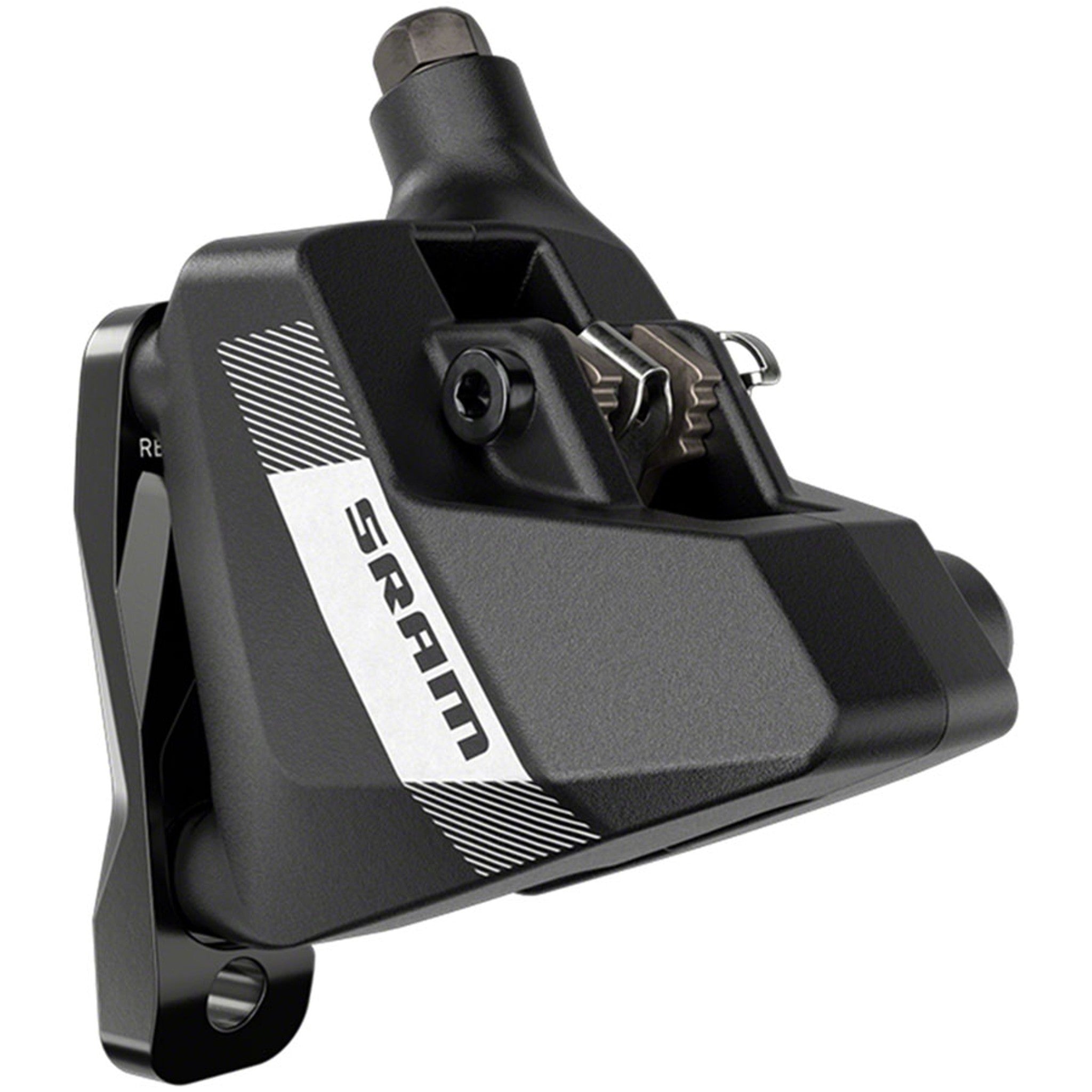 SRAM Apex Disc Brake and Lever - Left/Rear, Flat Mount, 2-Piston, 20mm Offset, Black, A1