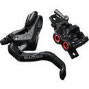 Magura MT5 HC Disc Brake and Lever -  Front or Rear, Hydraulic, Post Mount, Black/Neon Red