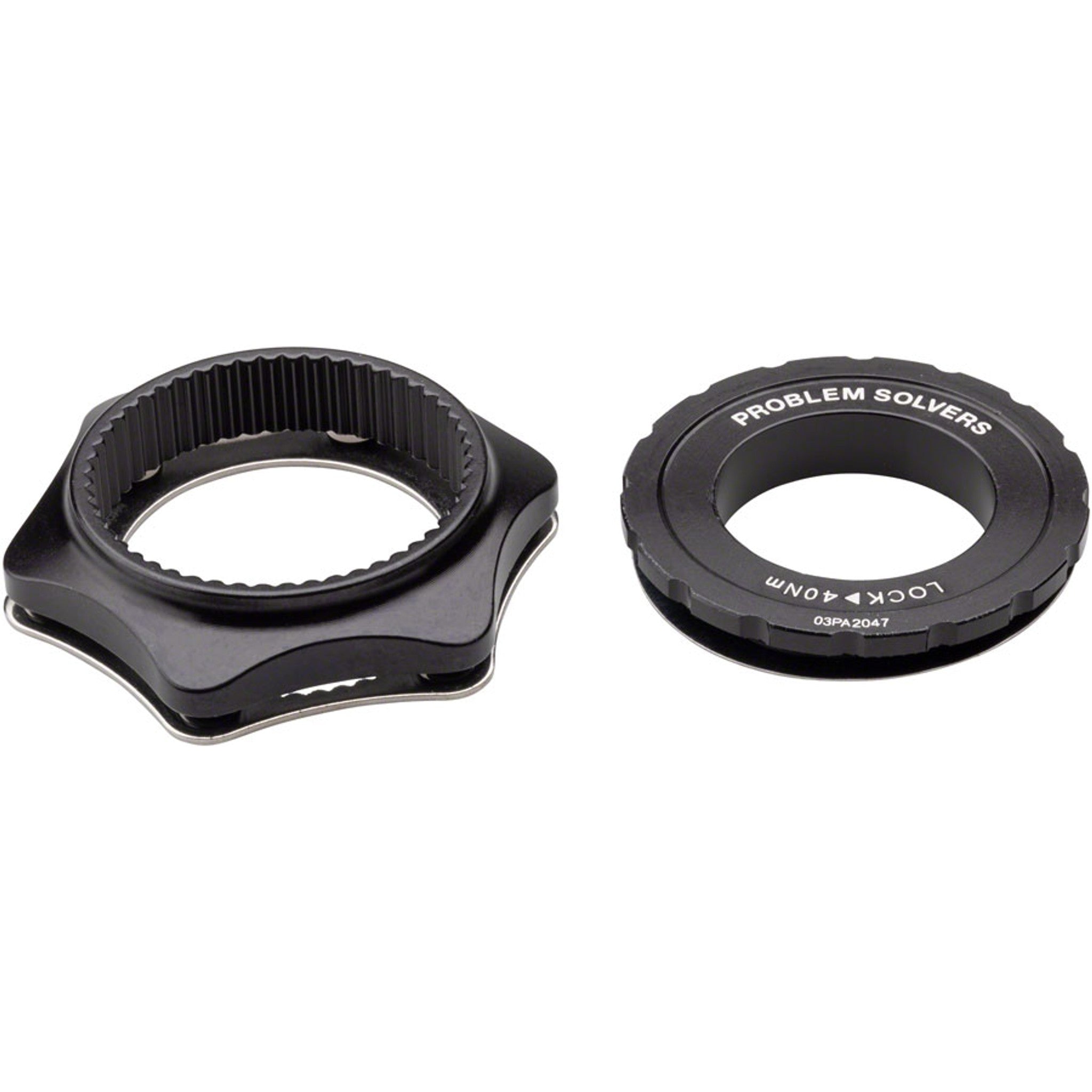 Center Lock to 6-Bolt Rotor Adapter Kit - 12-20mm Axle
