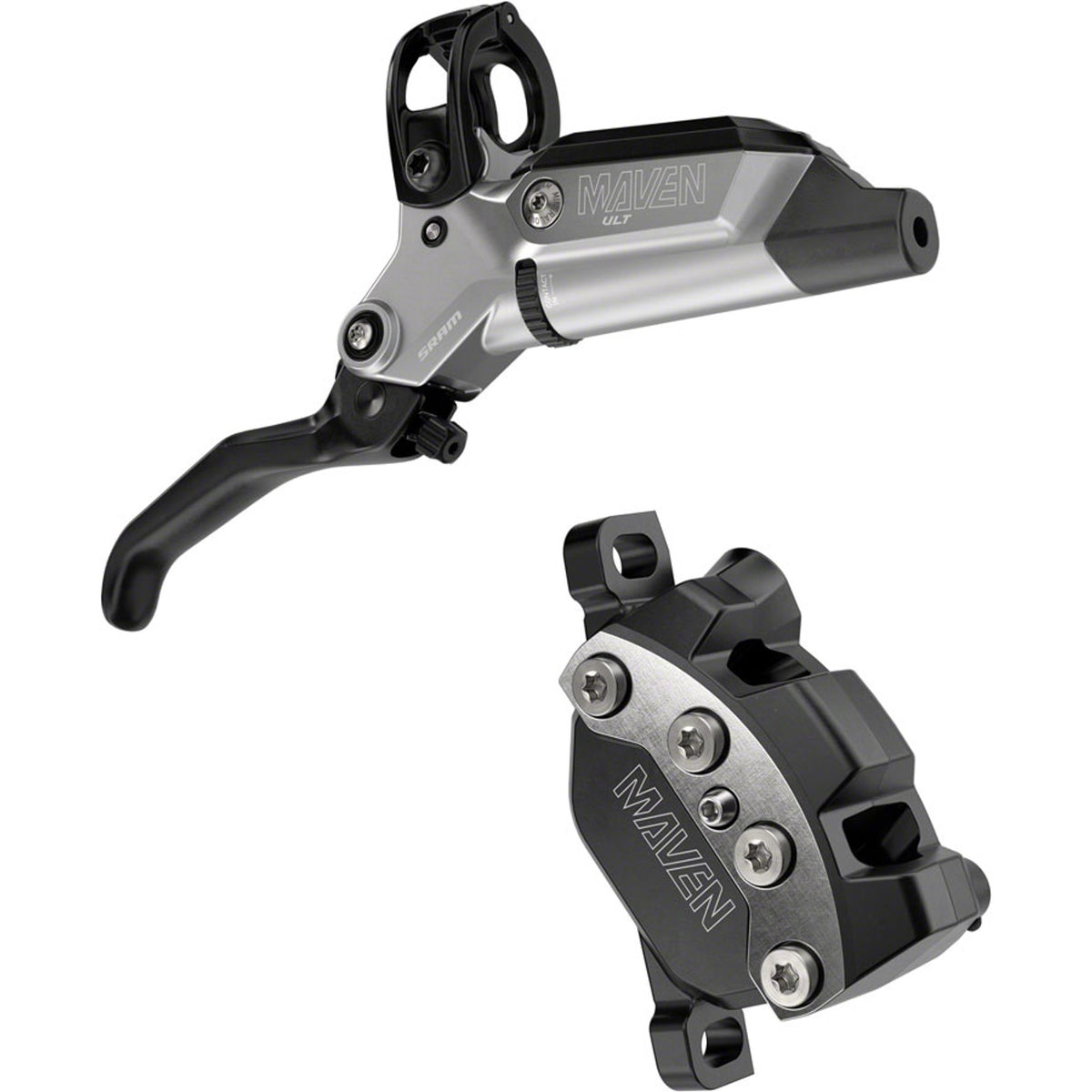 Maven Ultimate Stealth 4-Piston Disc Brake and Lever