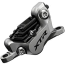 Shimano XTR BR-M9120 Disc Brake Caliper - Front or Rear, Post Mount, 4-Piston, Includes Finned Metallic Pads