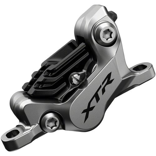 Shimano XTR BR-M9120 Disc Brake Caliper - Front or Rear, Post Mount, 4-Piston, Includes Finned Metallic Pads