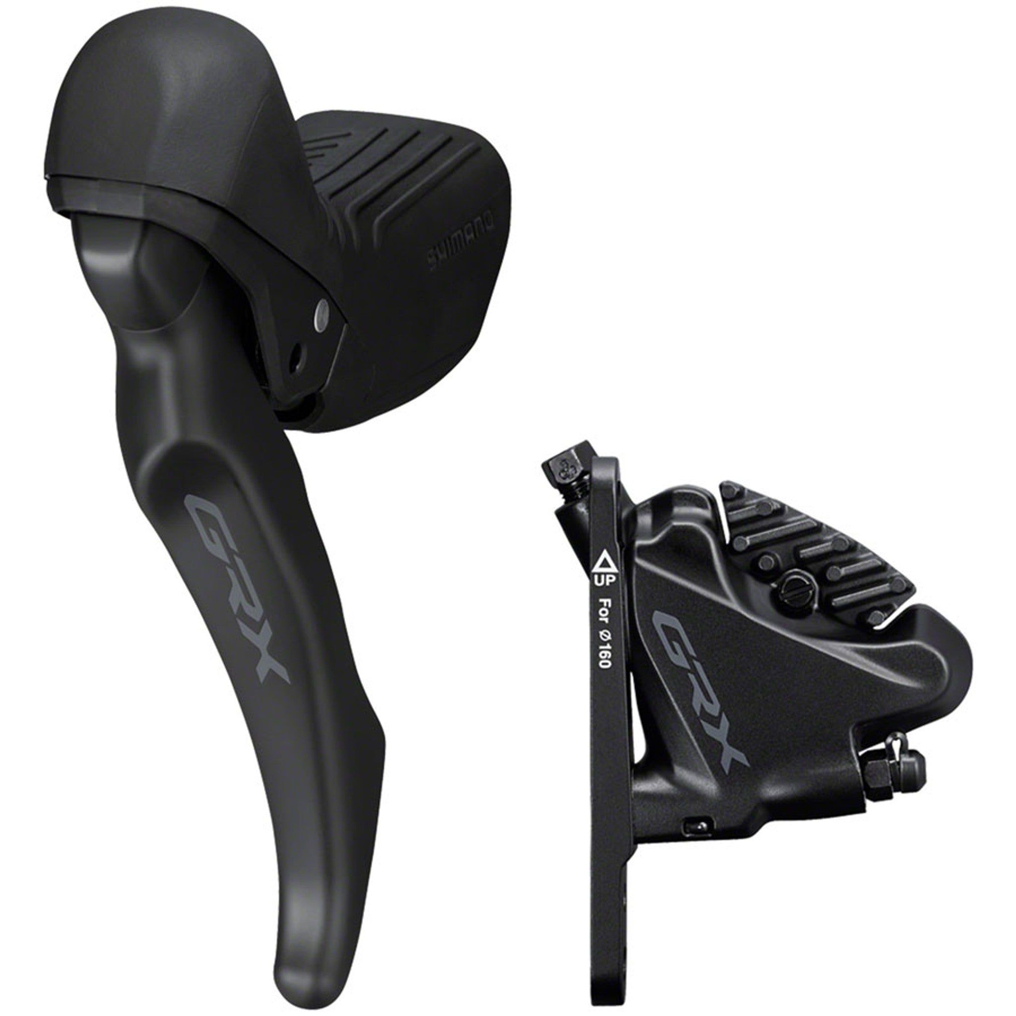 GRX ST-RX610 Shifter/Brake Lever with BR-RX400 Disc Brake Caliper