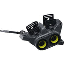 Gustav Pro Disc Brake and Lever - Front or Rear, Post Mount, 4-Piston, Black/Anthracite Gray