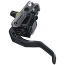 Gustav Pro Disc Brake and Lever - Front or Rear, Post Mount, 4-Piston, Black/Anthracite Gray