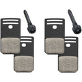 Gustav Pro 13.S Disc Brake Pads - Organic Compound, Includes 4 Brake Pads and 2 Screws