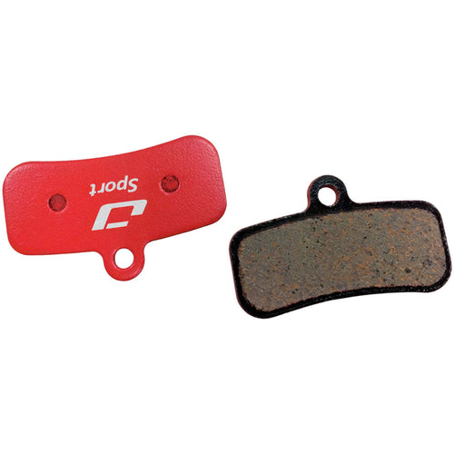 Mountain Sport Disc Brake Pads - Semi-Metallic, Steel Backed, Fits Riderever Attack-XTE and Cargo-XT 4-Piston